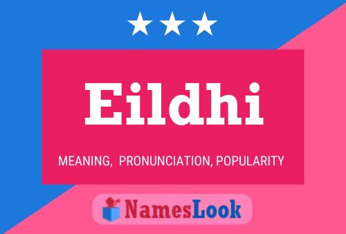 ملصق اسم Eildhi