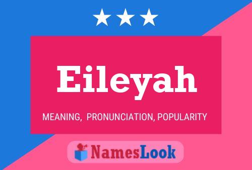 ملصق اسم Eileyah