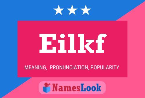 ملصق اسم Eilkf