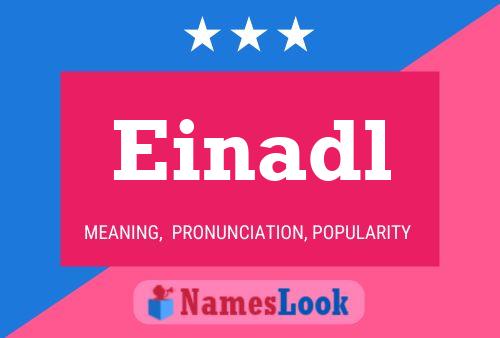 ملصق اسم Einadl