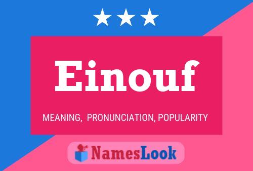 ملصق اسم Einouf