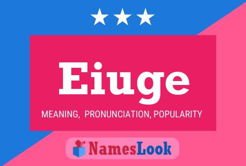 ملصق اسم Eiuge