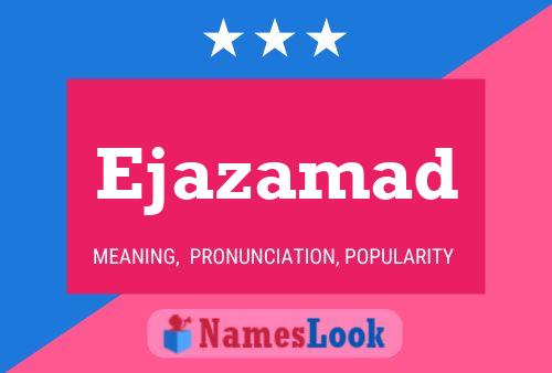 ملصق اسم Ejazamad