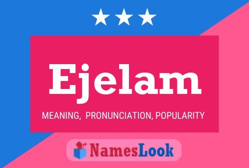 ملصق اسم Ejelam