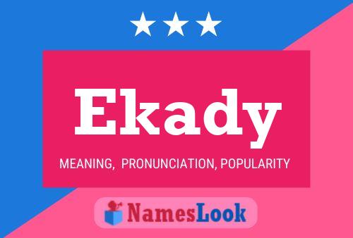 ملصق اسم Ekady