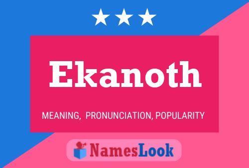 ملصق اسم Ekanoth