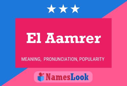 ملصق اسم El Aamrer