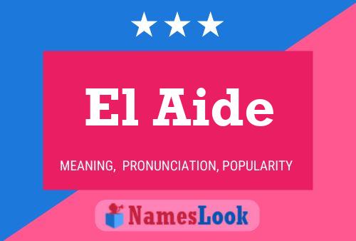 ملصق اسم El Aide