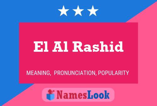 ملصق اسم El Al Rashid