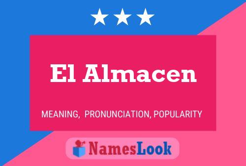 ملصق اسم El Almacen