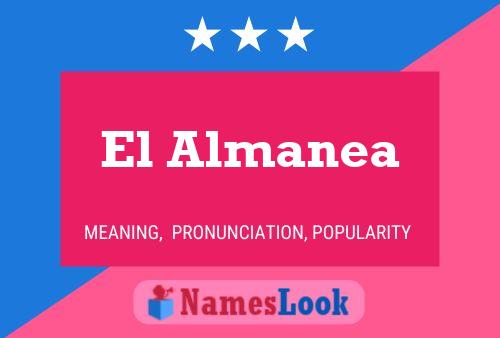 ملصق اسم El Almanea