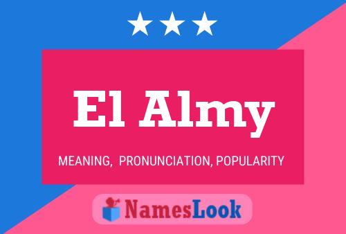 ملصق اسم El Almy