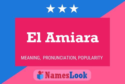 ملصق اسم El Amiara