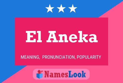 ملصق اسم El Aneka