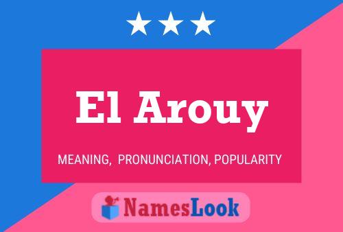 ملصق اسم El Arouy