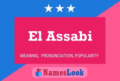 ملصق اسم El Assabi