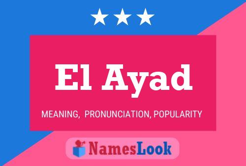 ملصق اسم El Ayad