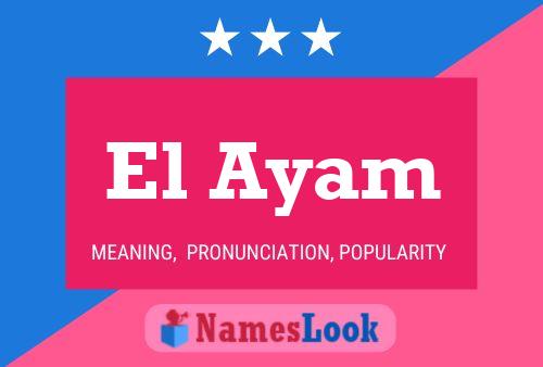 ملصق اسم El Ayam