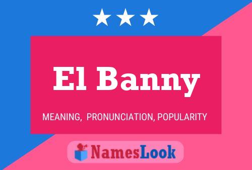 ملصق اسم El Banny