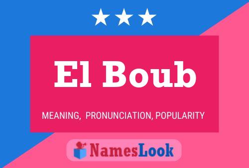 ملصق اسم El Boub