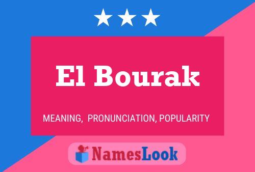 ملصق اسم El Bourak