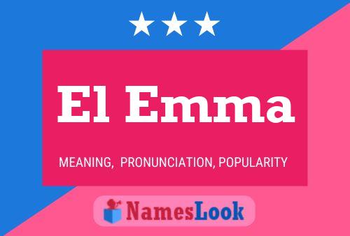 ملصق اسم El Emma