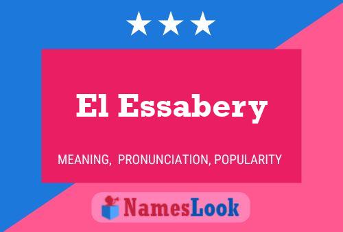 ملصق اسم El Essabery