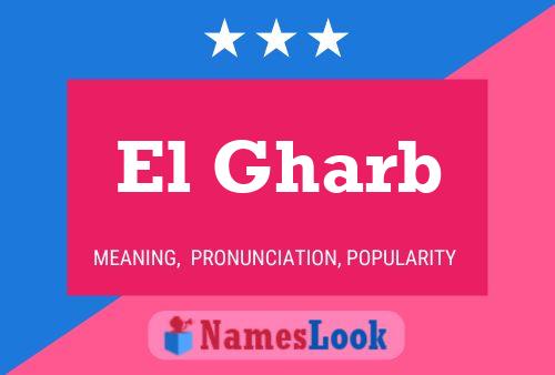 ملصق اسم El Gharb