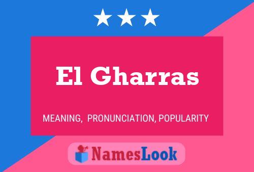 ملصق اسم El Gharras