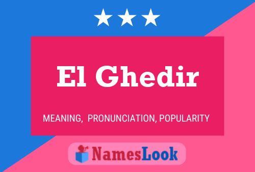 ملصق اسم El Ghedir