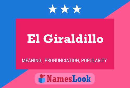 ملصق اسم El Giraldillo