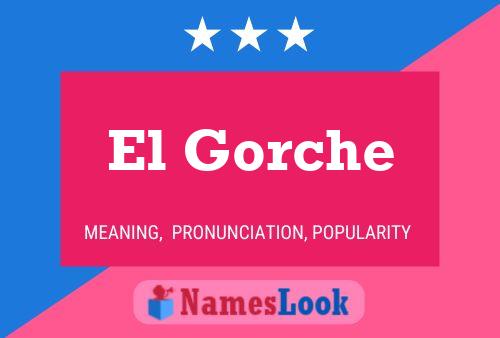 ملصق اسم El Gorche