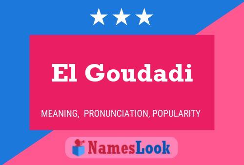 ملصق اسم El Goudadi