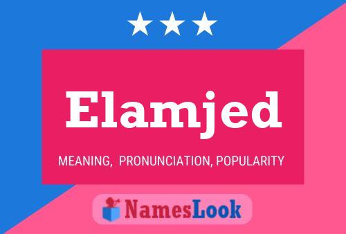 ملصق اسم Elamjed