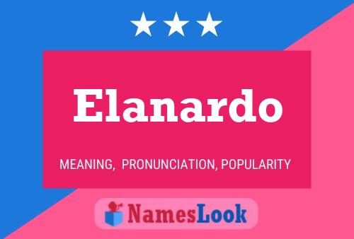 ملصق اسم Elanardo