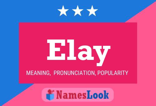 ملصق اسم Elay