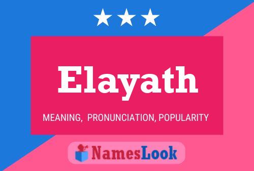 ملصق اسم Elayath