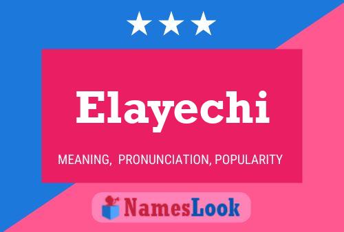 ملصق اسم Elayechi