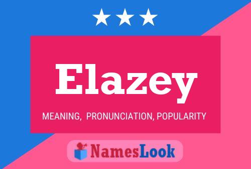 ملصق اسم Elazey