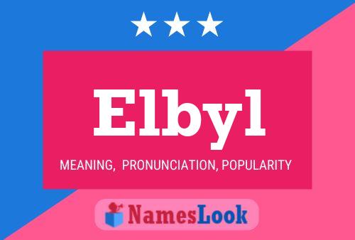 ملصق اسم Elbyl