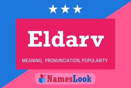 ملصق اسم Eldarv