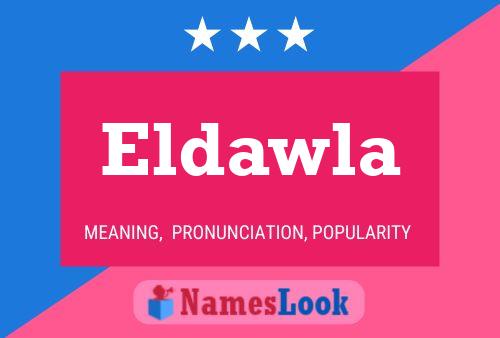 ملصق اسم Eldawla