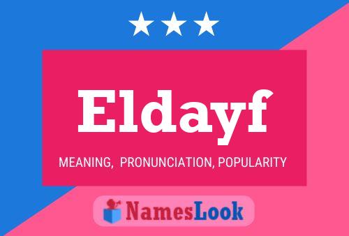 ملصق اسم Eldayf