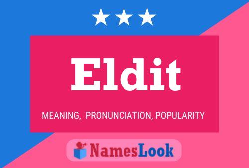 ملصق اسم Eldit