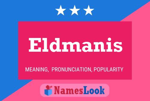 ملصق اسم Eldmanis