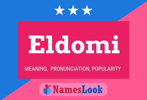 ملصق اسم Eldomi