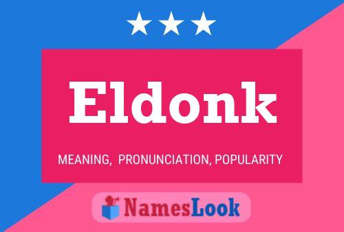 ملصق اسم Eldonk