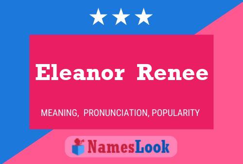 ملصق اسم Eleanor  Renee