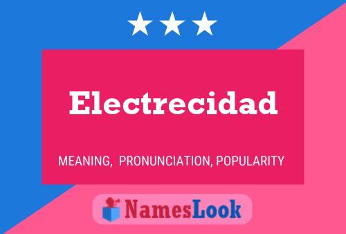 ملصق اسم Electrecidad