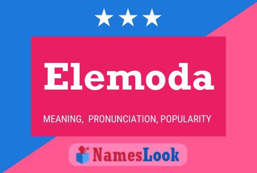 ملصق اسم Elemoda